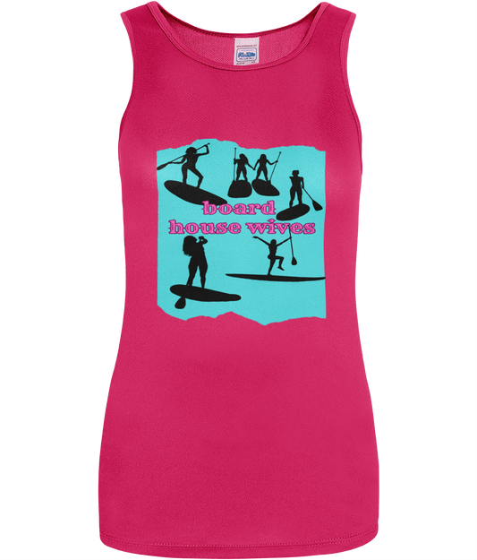 Board housewives Womens Just Cool Sports Vest